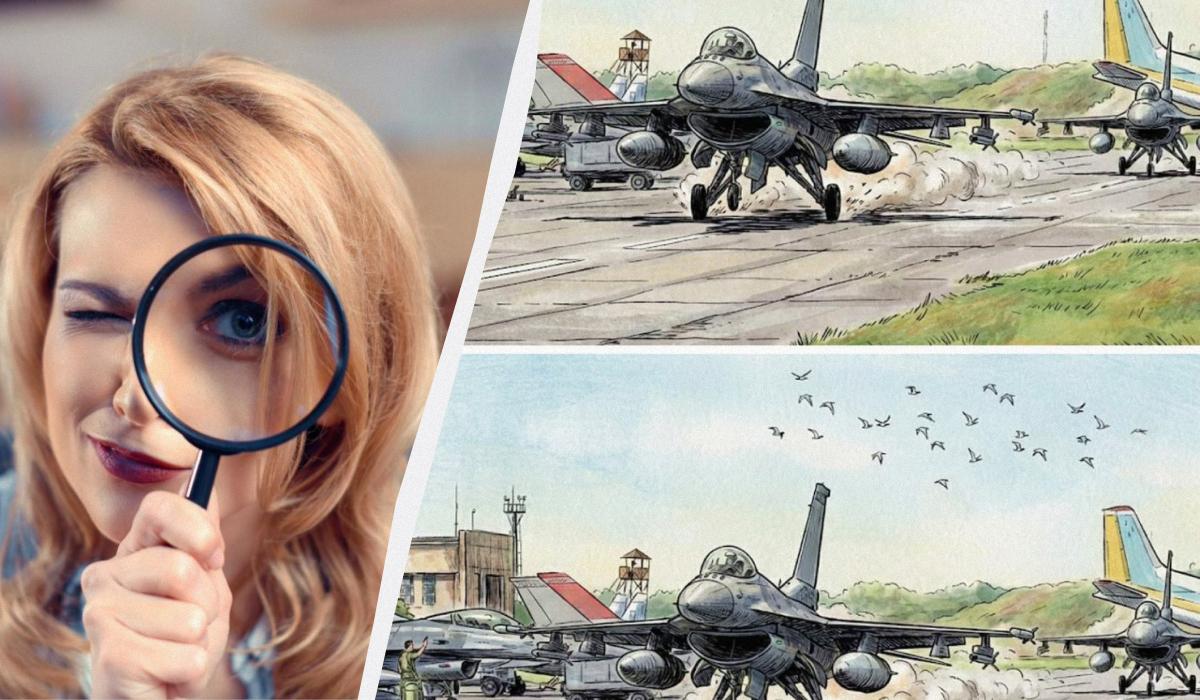 98% av alla människor kan inte hitta 3 skillnader på 10 sekunder: ett utmanande pussel