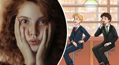 Galet pussel för kloka män: du måste hjälpa en gift kvinna att hitta sin man